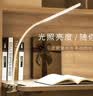 视谱 led台灯护眼灯学生儿童学习卧室夹子台灯宿舍床头护眼写字阅读灯 白色充电款5W一节电池（不含插头） 实拍图