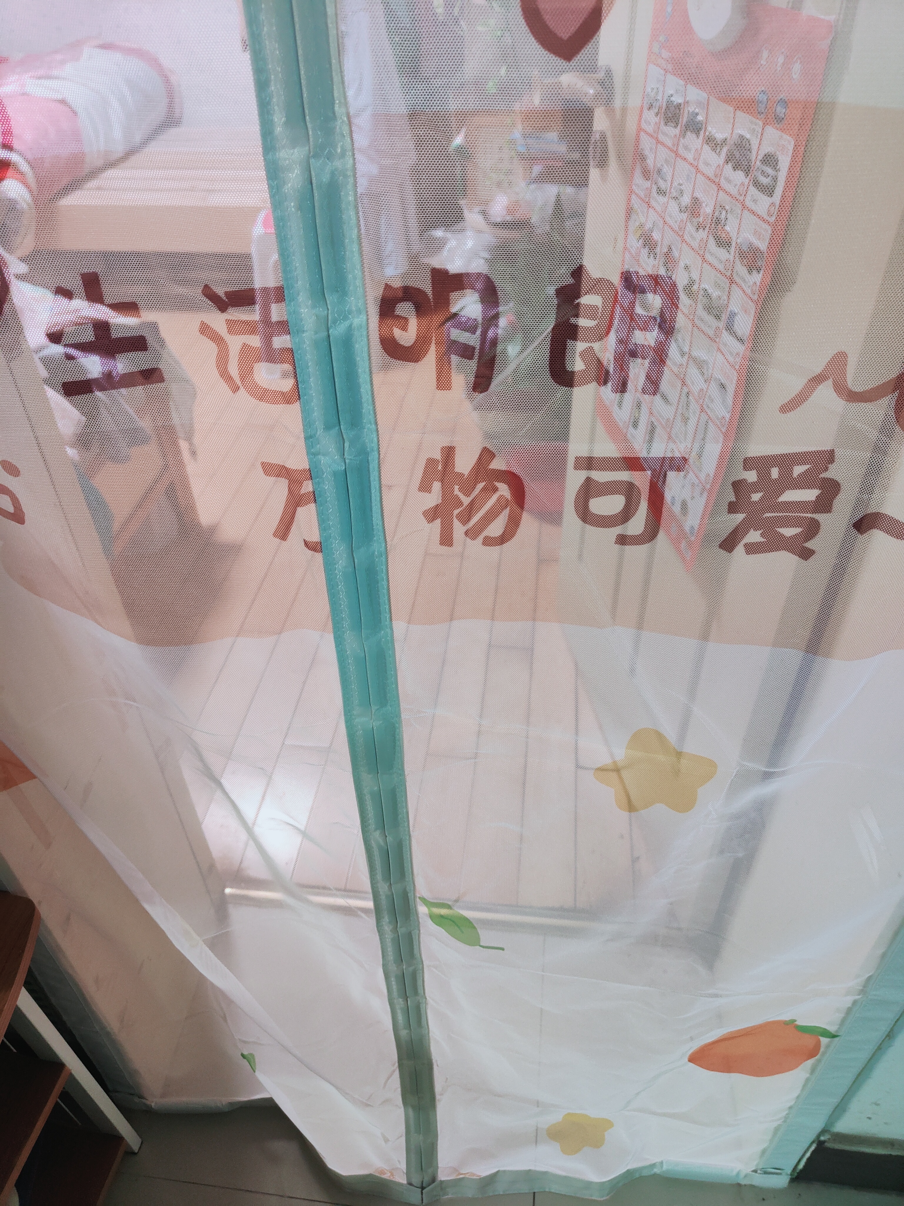 范爷家家用防蚊虫门帘夏季入户门魔术贴磁吸纱门隔断帘防蝇通风免打孔 实拍图