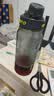 希乐（cille）塑料水杯大容量tritan夏季男女学生运动健身便携刻度茶水分离杯子 实拍图