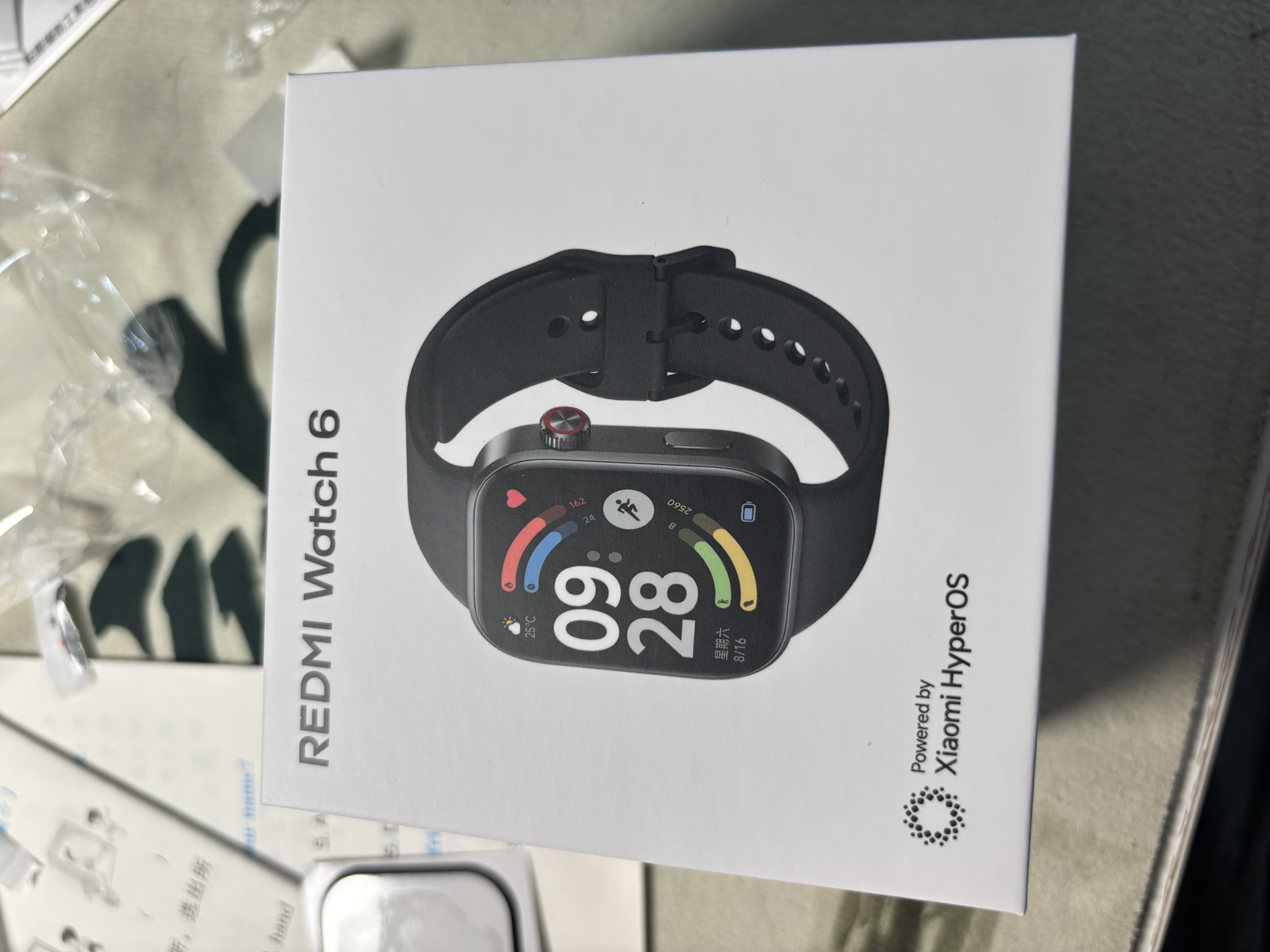 小米（MI）REDMI Watch 6典雅黑 国家补贴 澎湃OS 3 心率血氧监测 红米手表6 初高中生 运动 实拍图