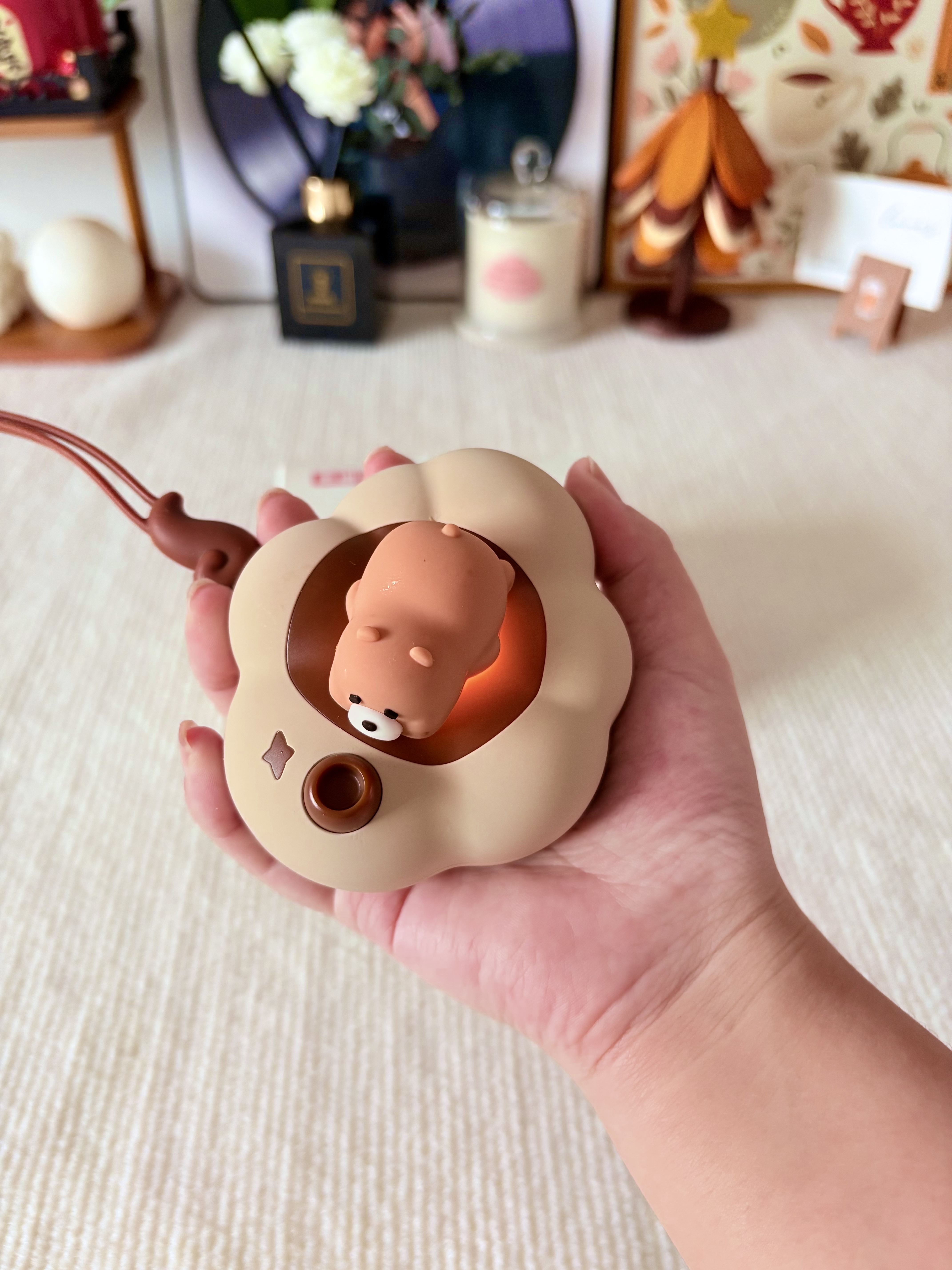 范爷家萌熊暖手宝USB充电3秒速热过热保护防烫伤生日礼物女生 实拍图