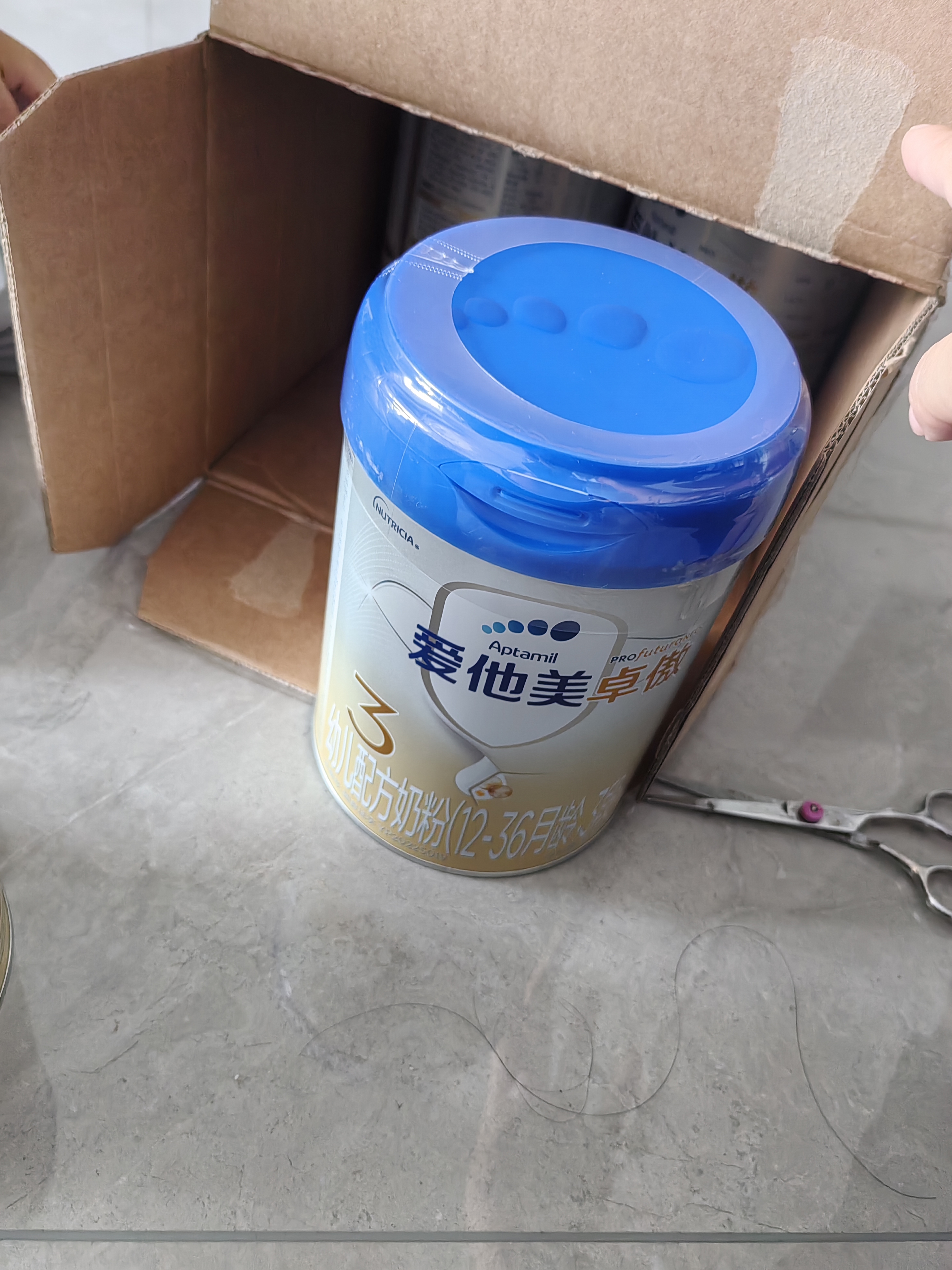 爱他美（Aptamil）卓傲3段800克（卓萃新国标）幼儿配方奶粉 （欧洲原装进口） 卓傲3段800克*6罐 （0元入会） 实拍图