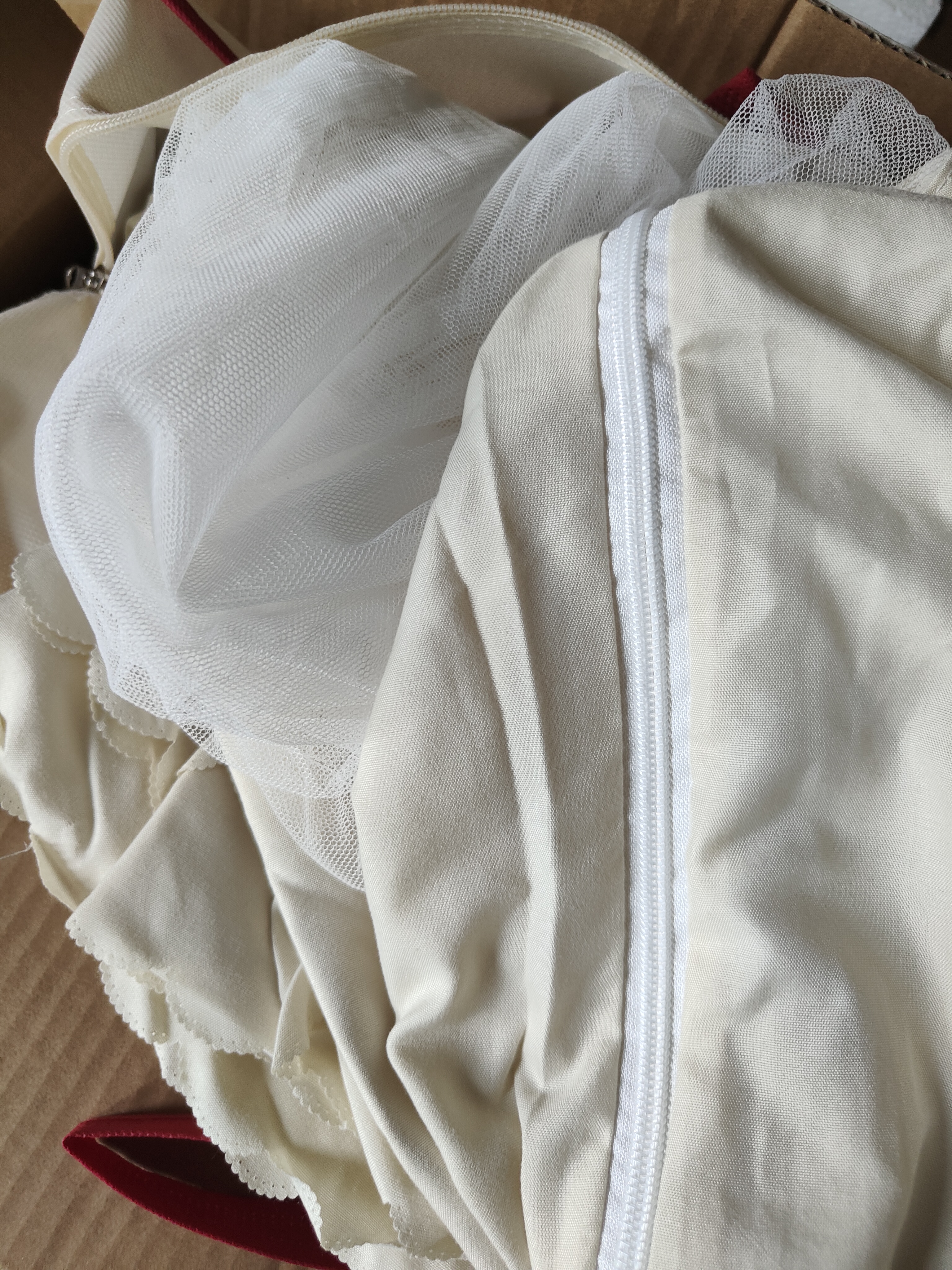 无印良品A类遮光坐床蚊帐婴儿童防摔围栏家用床帘 一体式蚊帐架1.8*2米 实拍图
