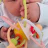 澳贝（auby）曼哈顿手抓球婴幼儿玩具0-6个月可啃咬磨牙胶1岁宝宝摇铃满月礼物 实拍图