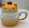 上新了文创 故宫御猫泡茶杯 可爱陶瓷水杯办公室家用咖啡杯带杯盖女生日礼物 实拍图