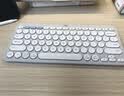 罗技（Logitech）时尚系列K390无线蓝牙键盘 超薄便携  K380升级版 沙色 79键 实拍图