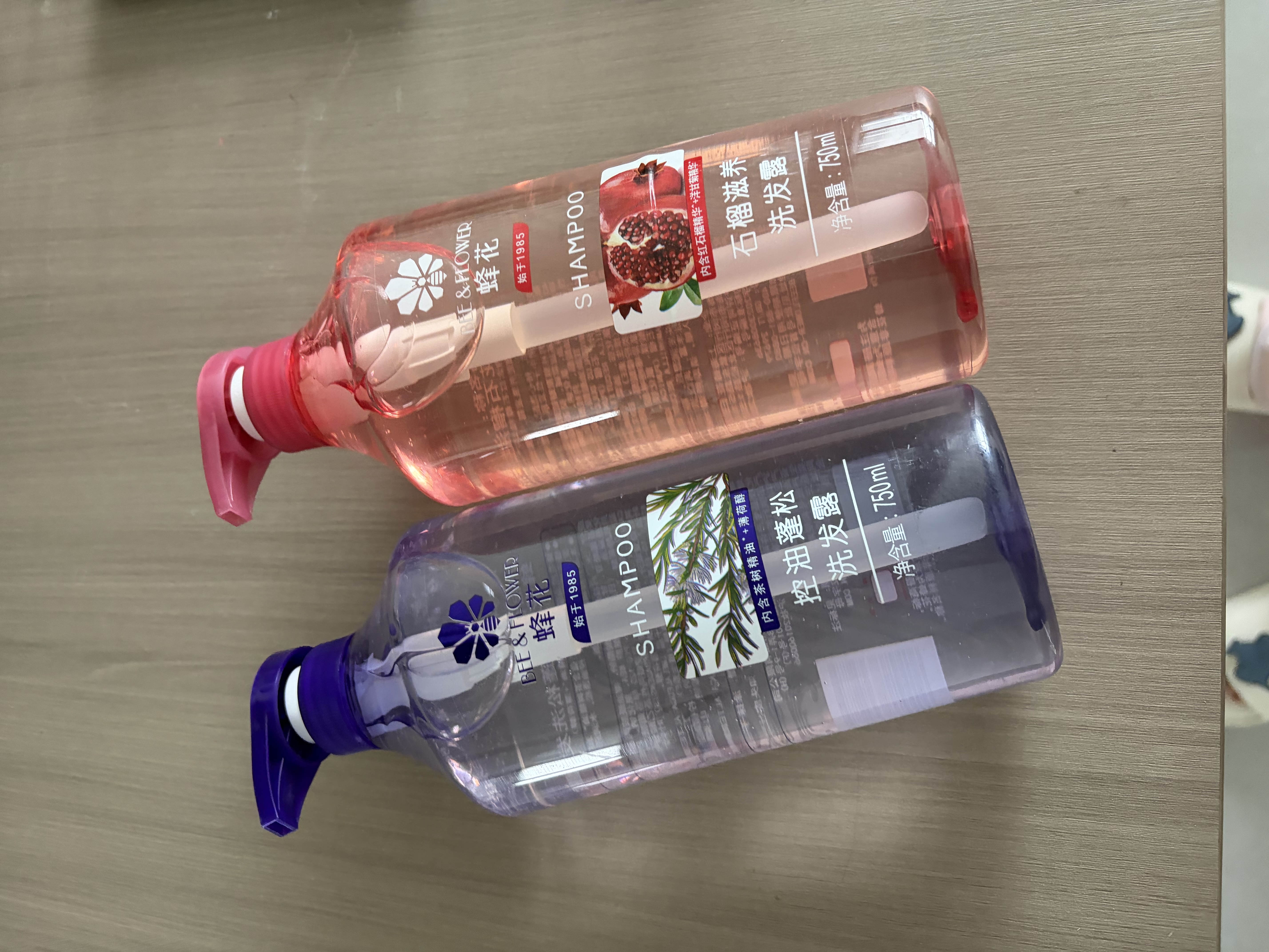 蜂花红石榴洗发水洋甘菊滋养改善干枯毛躁男女士滋养洗发露膏750ml 实拍图