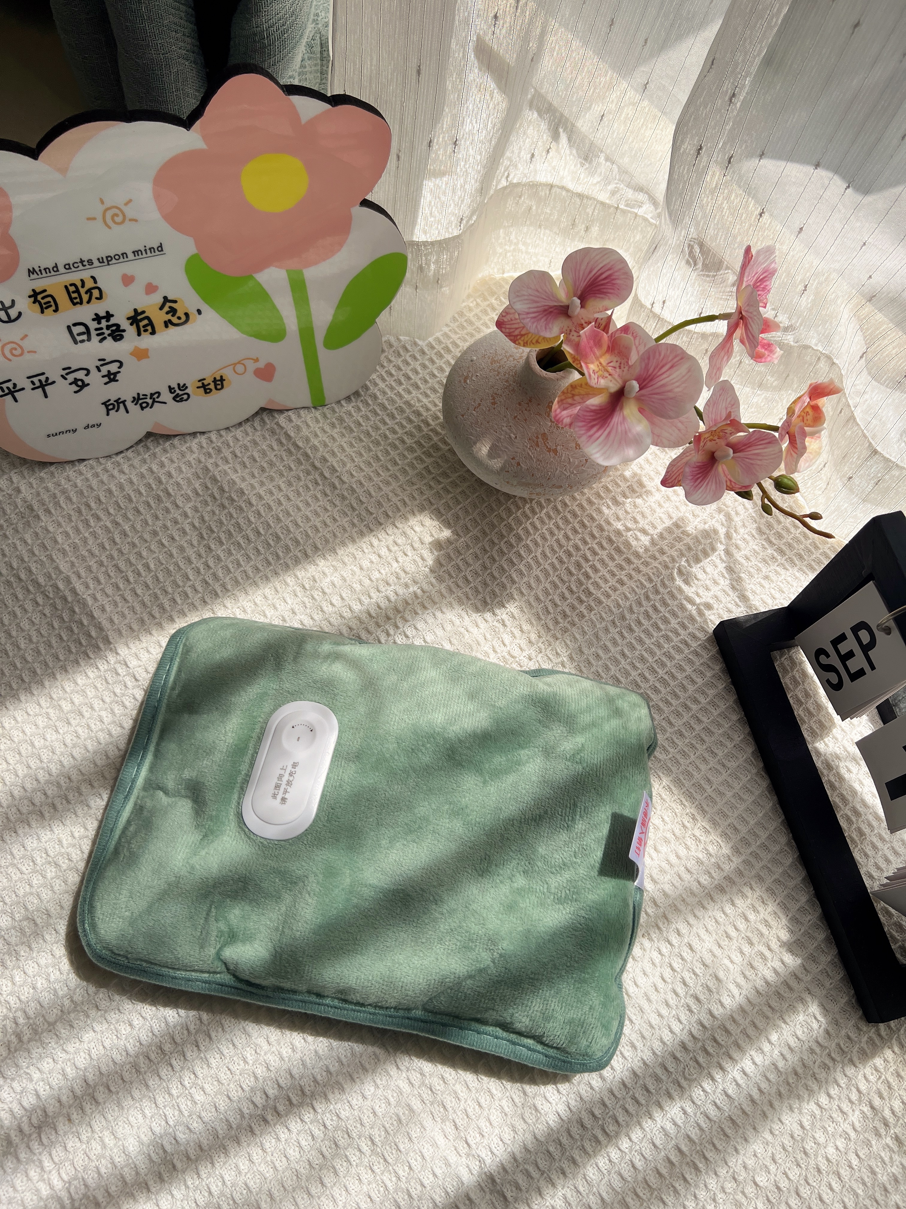 赛亿 SHINEE电热水袋暖手宝暖宝宝暖水袋暖手袋暖水宝防爆颈椎大姨妈热敷神器 实拍图