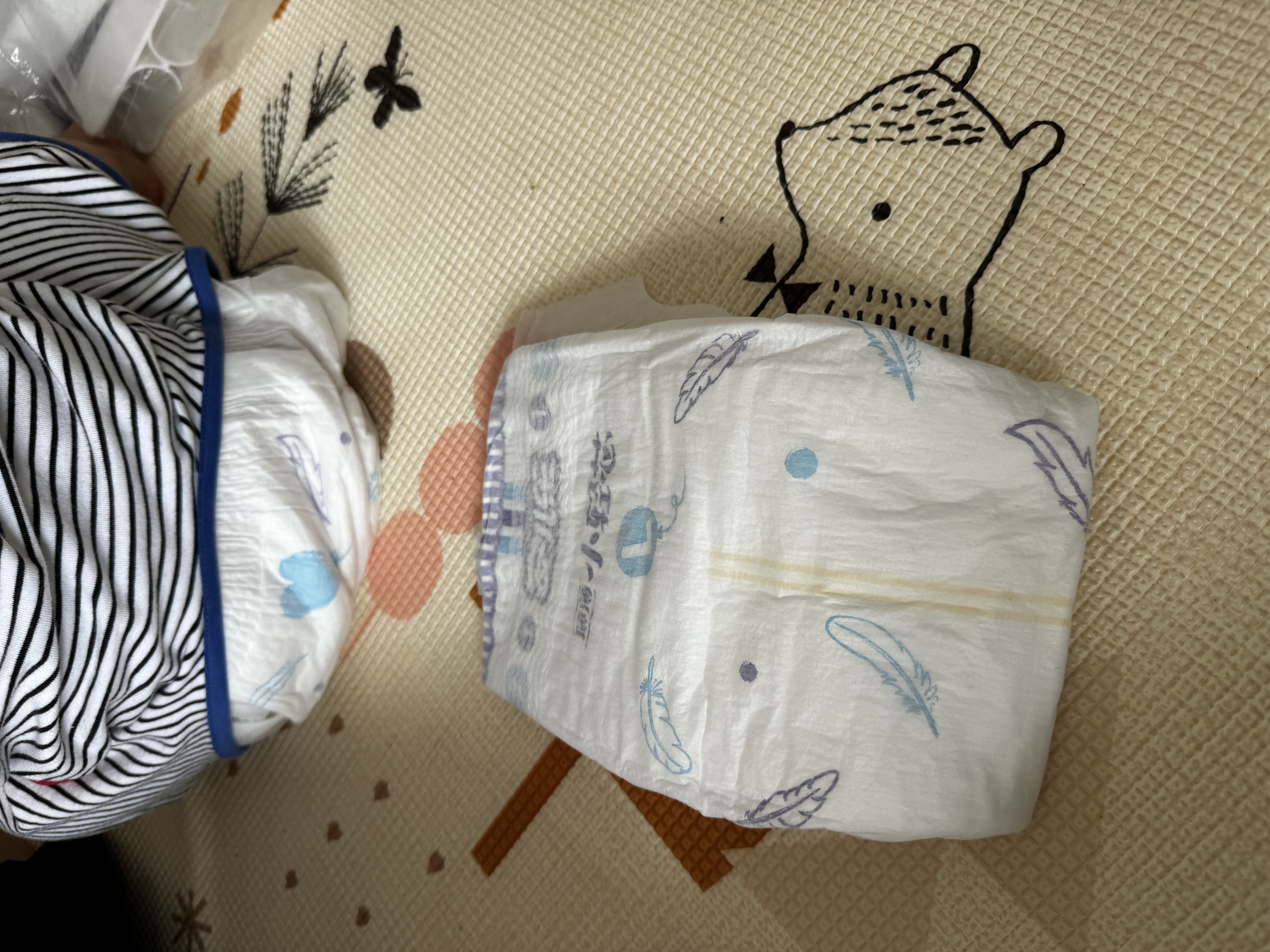 安儿乐（Anerle）【未检出甲酰胺】小轻芯纸尿裤L66片(9-14kg) 婴儿超薄透气尿不湿 实拍图