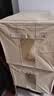 佳帮手收纳箱布艺衣服衣物被子衣柜整理储物箱百纳箱收纳盒子 66L2只装 实拍图