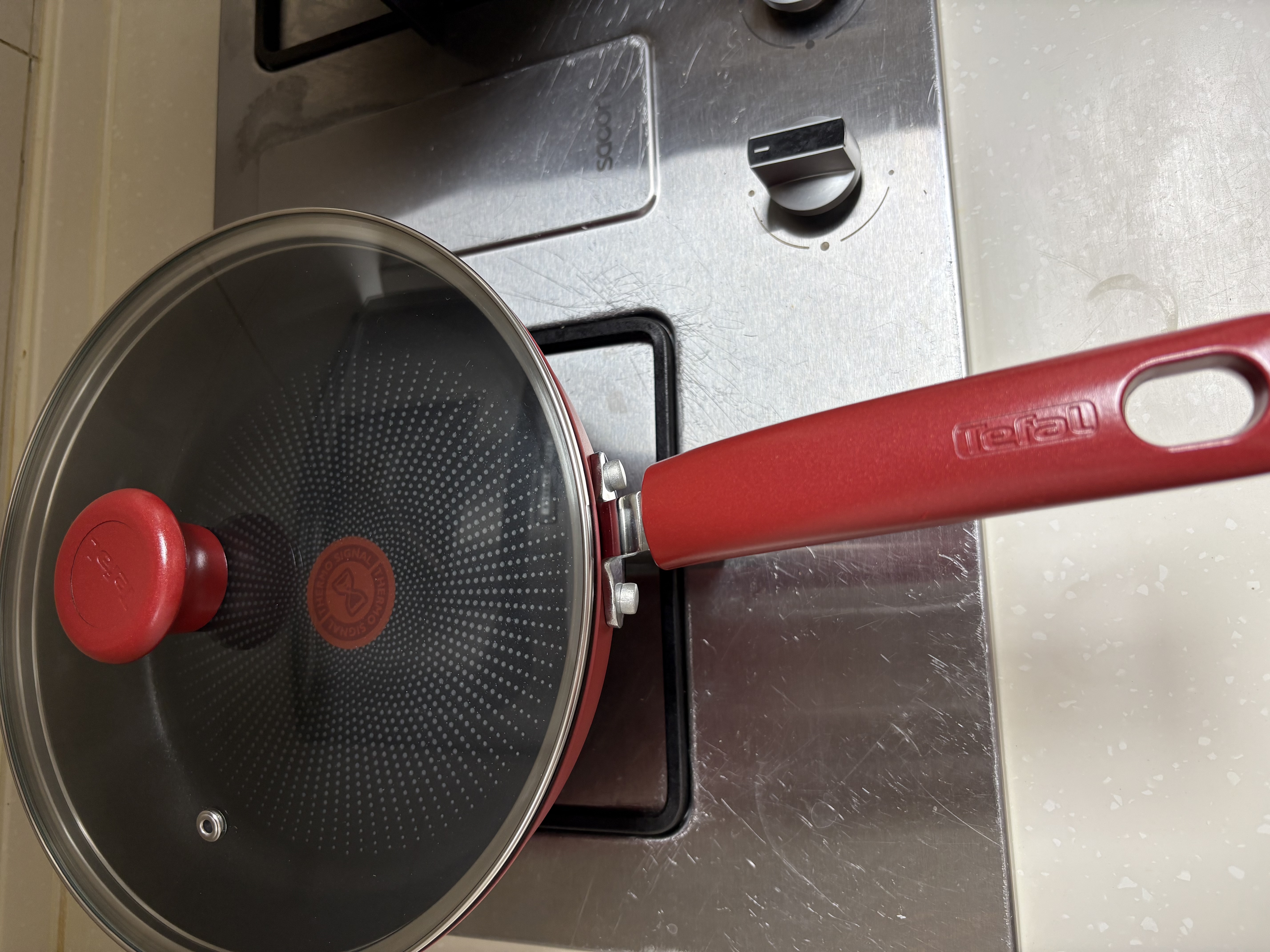 特福（Tefal）平底锅家用牛排不粘煎锅少油烟有钛煎饼锅电磁炉通用可进洗碗机 实拍图