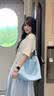 纽芝兰（NUCELLE）Angelababy同款织趣编织包女2026新通勤女士单肩托特包生日礼物 实拍图