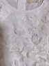 戴维贝拉（DAVE＆BELLA）61儿童节童装女童连衣裙儿童裙子夏装女洛丽塔公主裙女孩宝宝礼服 白色 120cm（建议身高110-120cm） 晒单实拍图
