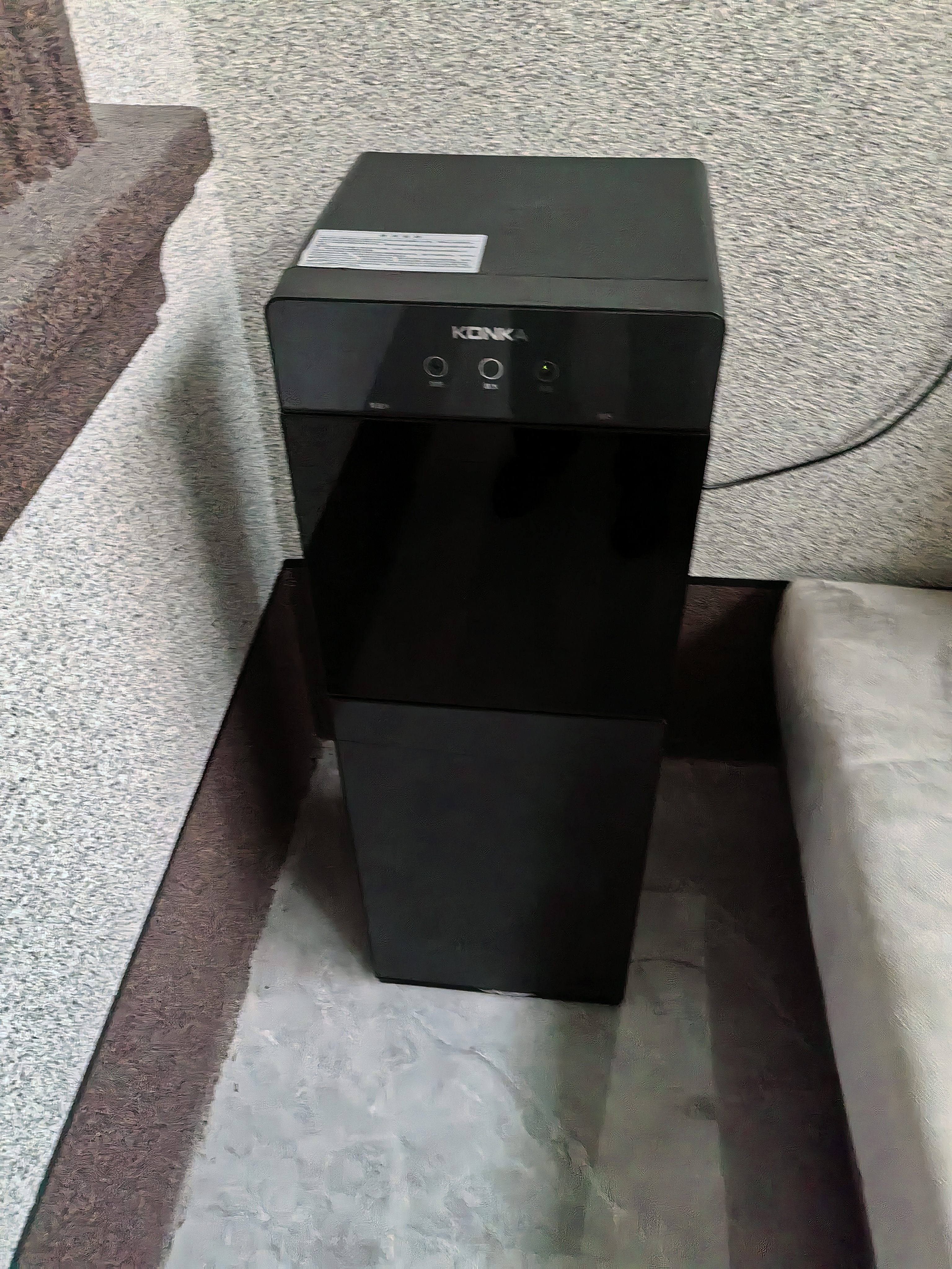 康佳（KONKA）饮水机家用下置式桶装水温热型/冷热型快速加热一体机2025新款下置水桶饮水器 【主图爆款】加高双门防尘 制热型 实拍图