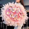 京东鲜花21朵玫瑰永生花束乌梅子酱香皂花生日礼物女士送女友老婆新婚礼物 实拍图