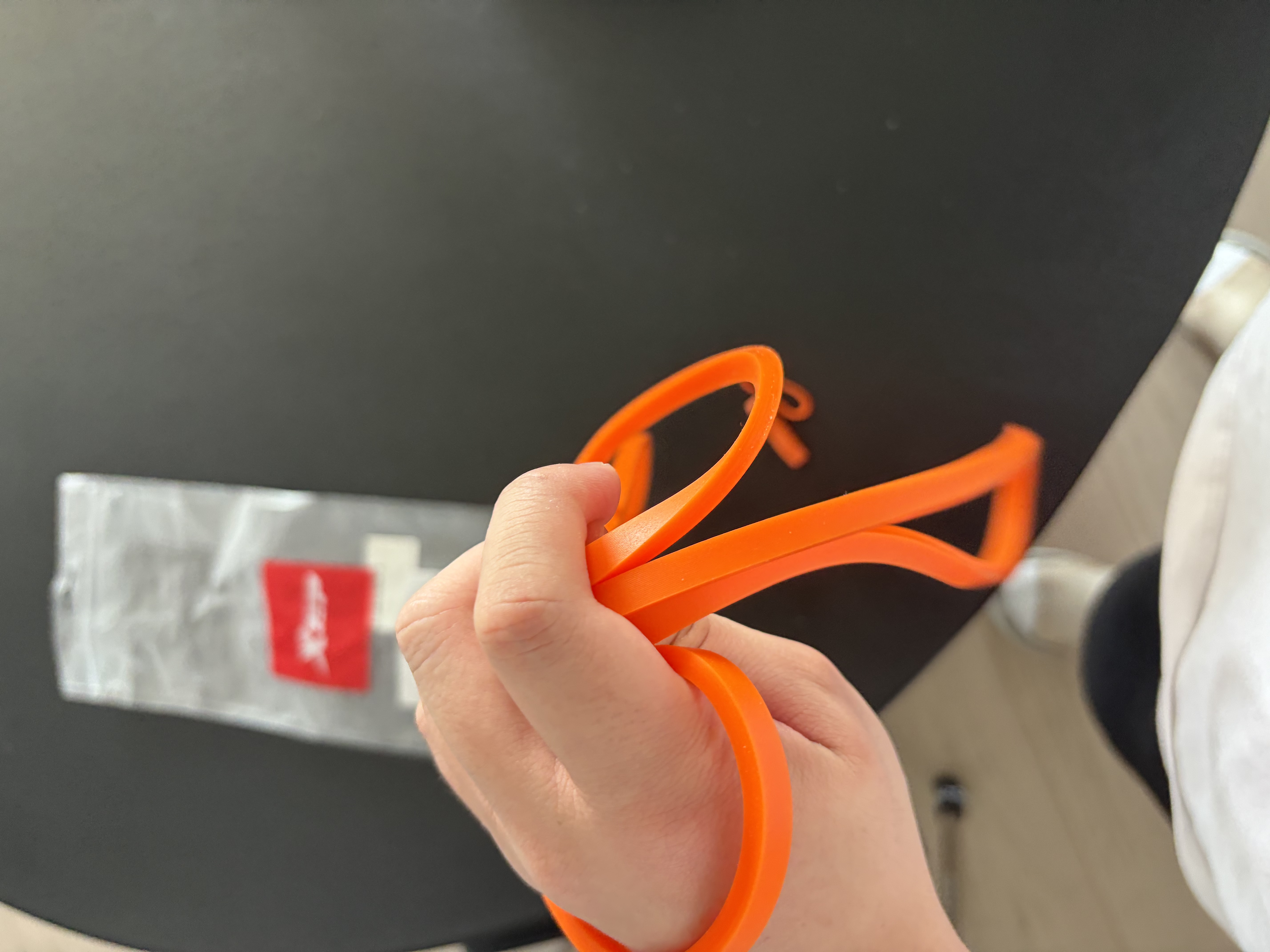 特步（XTEP）弹力带健身引体向上助力带弹力绳单杠训练田径阻力带拉力圈练腿黄 实拍图
