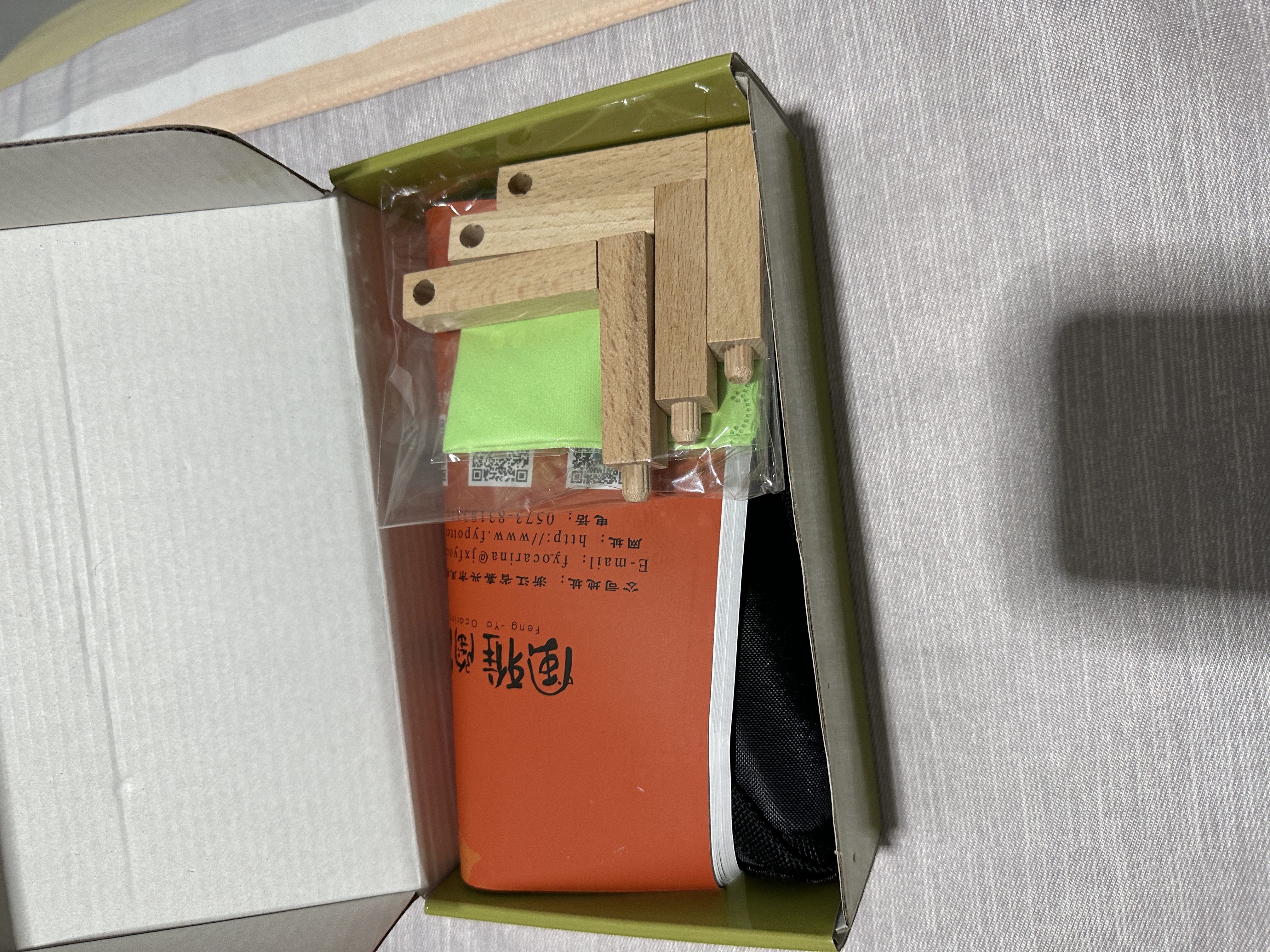 风雅陶笛 12孔陶笛 AC中音C调十二孔演奏陶笛 音准好带曲谱 荷韵 实拍图