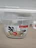 爱丽思（IRIS）米桶面粉箱存米桶装米罐储米箱米盒子密封储米箱20斤米面收纳箱丝 【横款】推拉盖10KG 带量杯 实拍图