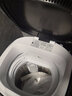 贝芯高温煮洗婴儿洗衣机小型全自动迷你家用洗烘一体波轮儿童宝宝母婴内衣消毒杀菌洗 4.8kg高温蒸煮洗+玻璃盖板 珠光白 实拍图