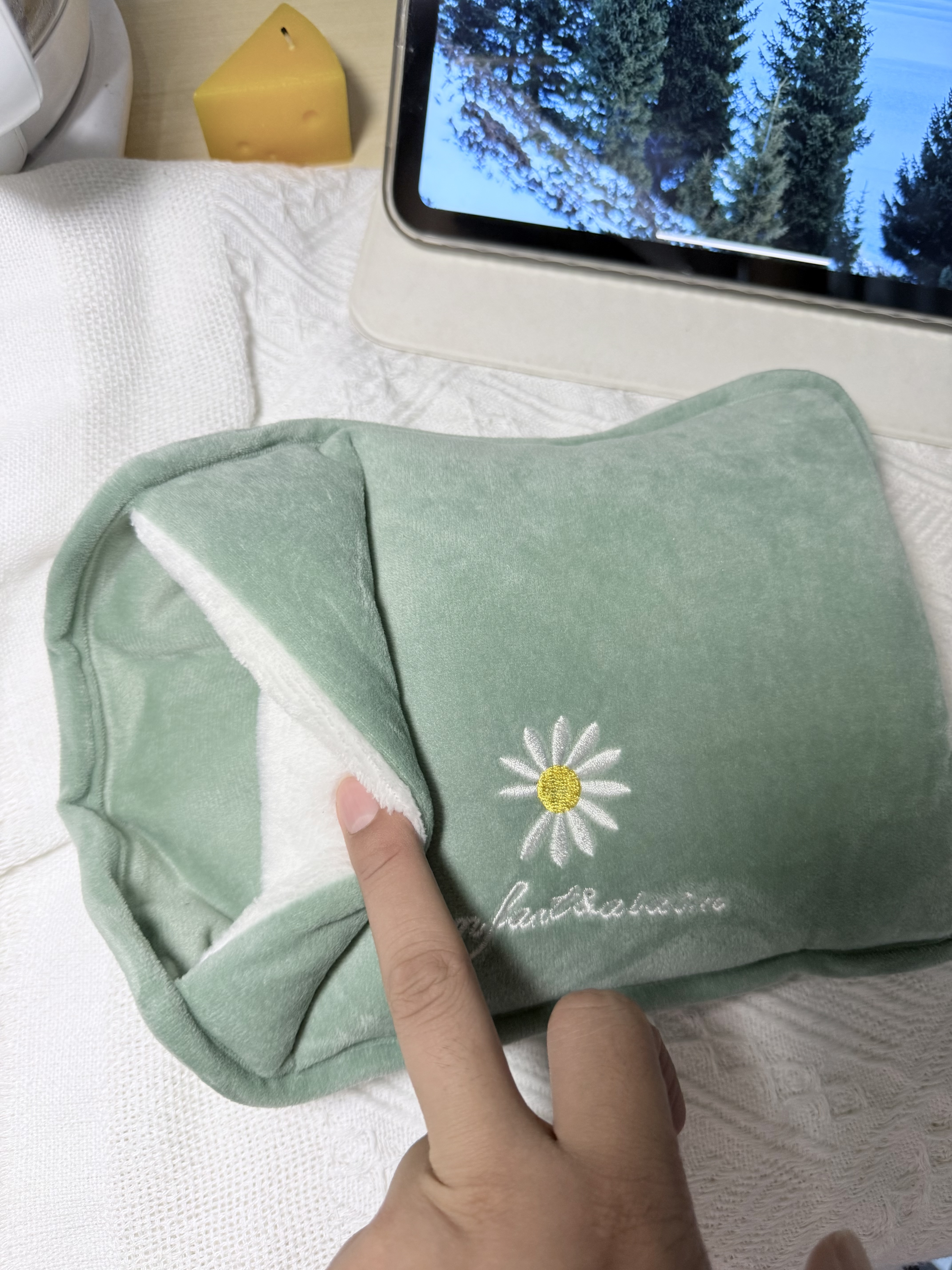 赛亿 SHINEE电热水袋暖手宝暖宝宝暖水袋暖手袋暖水宝防爆颈椎大姨妈热敷神器 实拍图