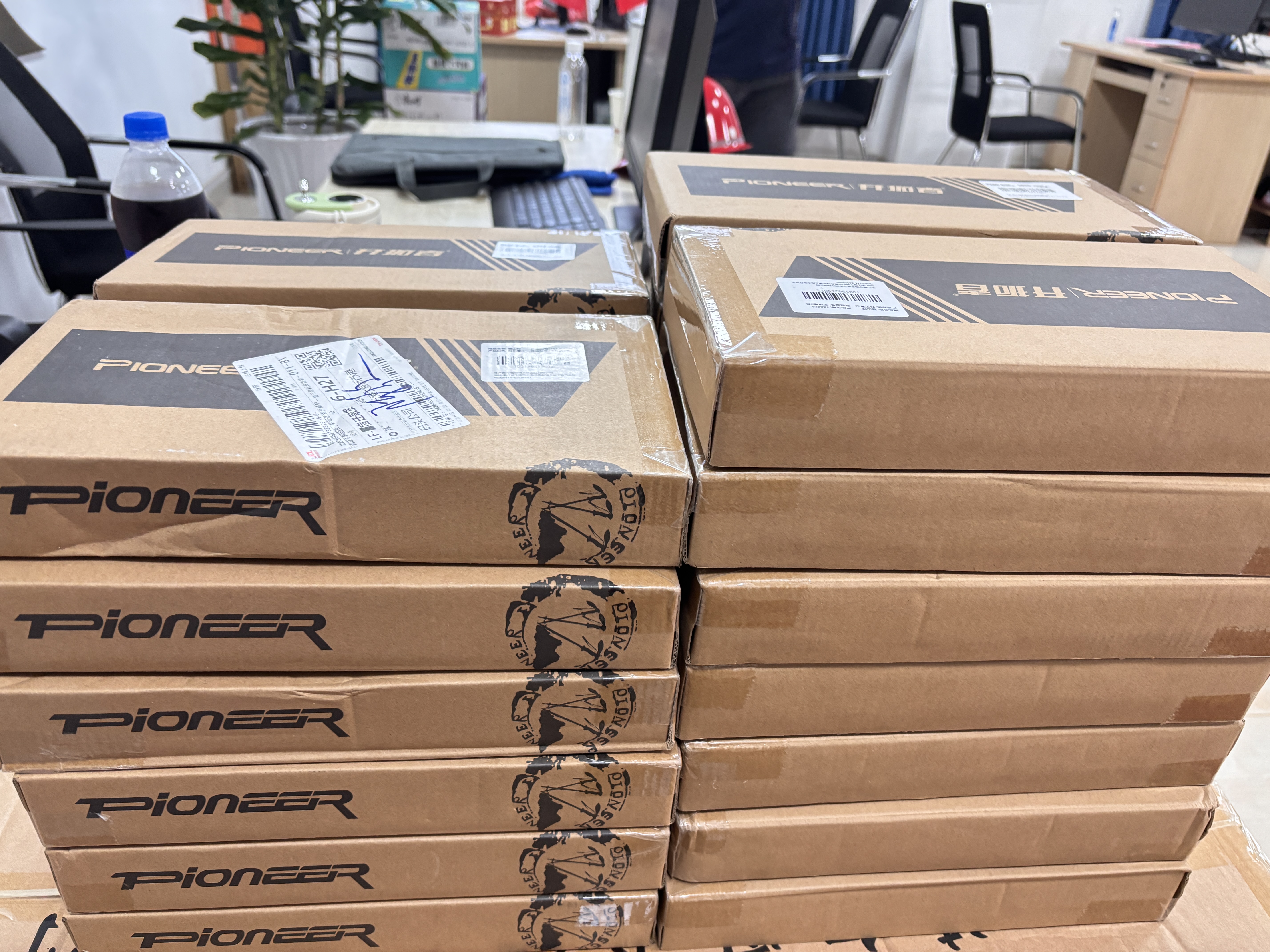 开拓者（pioneer）天狼星9系登山杖碳纤维铝合金折叠款可伸缩户外老人拐杖手杖青山 实拍图