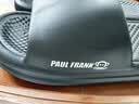 大嘴猴（paul frank）拖鞋男夏季室内居家踩屎感凉拖鞋 黑 40-41  实拍图