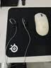 赛睿（SteelSeries）QcK Medium 游戏鼠标垫大号 鼠标垫游戏电竞 电竞fps顺滑鼠标垫 CSGO 无畏契约 M号 320*270*2mm 实拍图