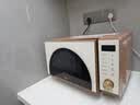 美的（Midea）【重磅新品】2026新款小滋味微烤炸炖一体机家用变频微波炉烤箱空气炸锅不锈钢内胆23L复古F23G4 实拍图
