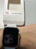 BHO适用apple watch s9保护壳膜一体S8钢化膜套苹果手表iwatch7/6/se2全屏 银色 S9/8/7代【45mm表盘】 实拍图