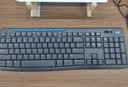 罗技（Logitech）MK275 键鼠套装 无线键鼠套装 办公键鼠套装 全尺寸 商务键鼠套装 带无线2.4G接收器 黑蓝色 实拍图