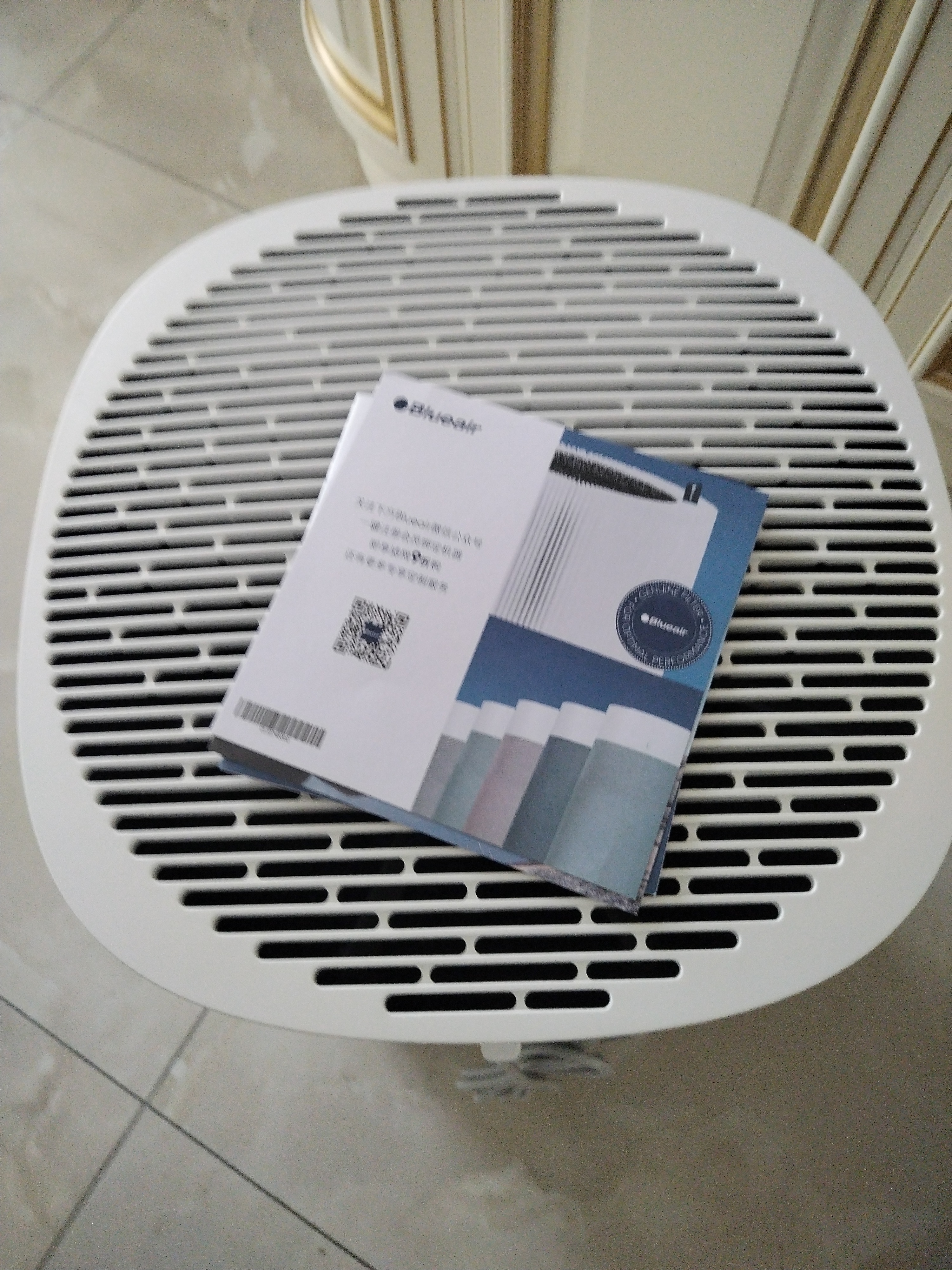 布鲁雅尔（Blueair）空气净化器除甲醛病菌雾霾过敏原异味家用卧室净化机母婴级小巨人3650i 实拍图