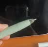 点石按动中性笔通用替芯0.5mm双珠子弹头笔芯黑色12支装DS-1154学生开学季双珠速干 实拍图