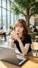 戴睿（dere）笔记本电脑 15.6英寸高性能商务办公旗舰轻薄本 游戏手提本16G/512G 实拍图