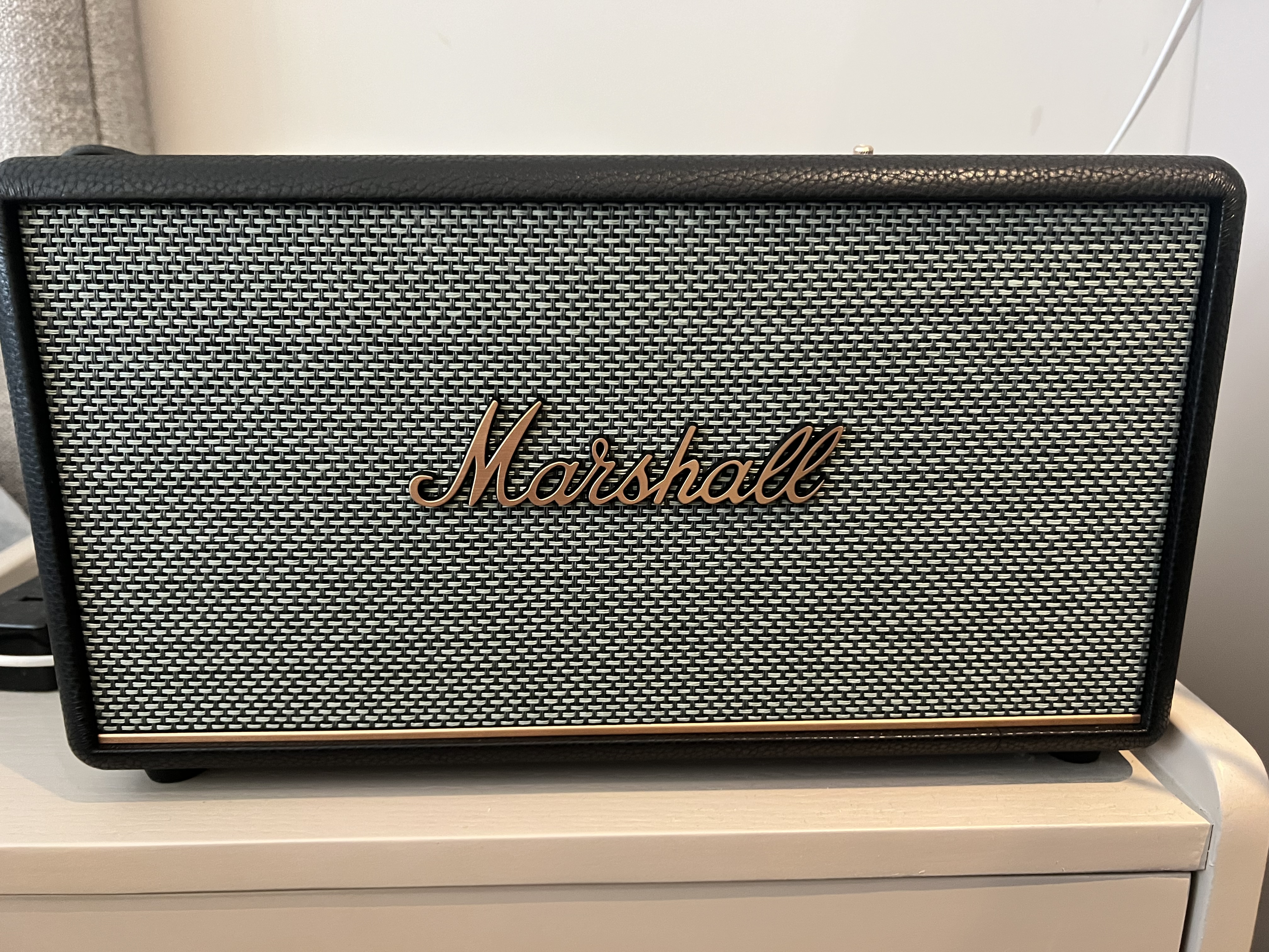 Marshall（马歇尔）STANMORE III音箱3代无线蓝牙摇滚家用重低音生日礼物送男朋友居家电脑音响 黑色 实拍图
