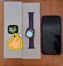 Apple/苹果/苹果 Watch S11 智能手表GPS款42毫米银色铝金属表壳雾紫色运动型表带S/M MEUT4CH/B 实拍图