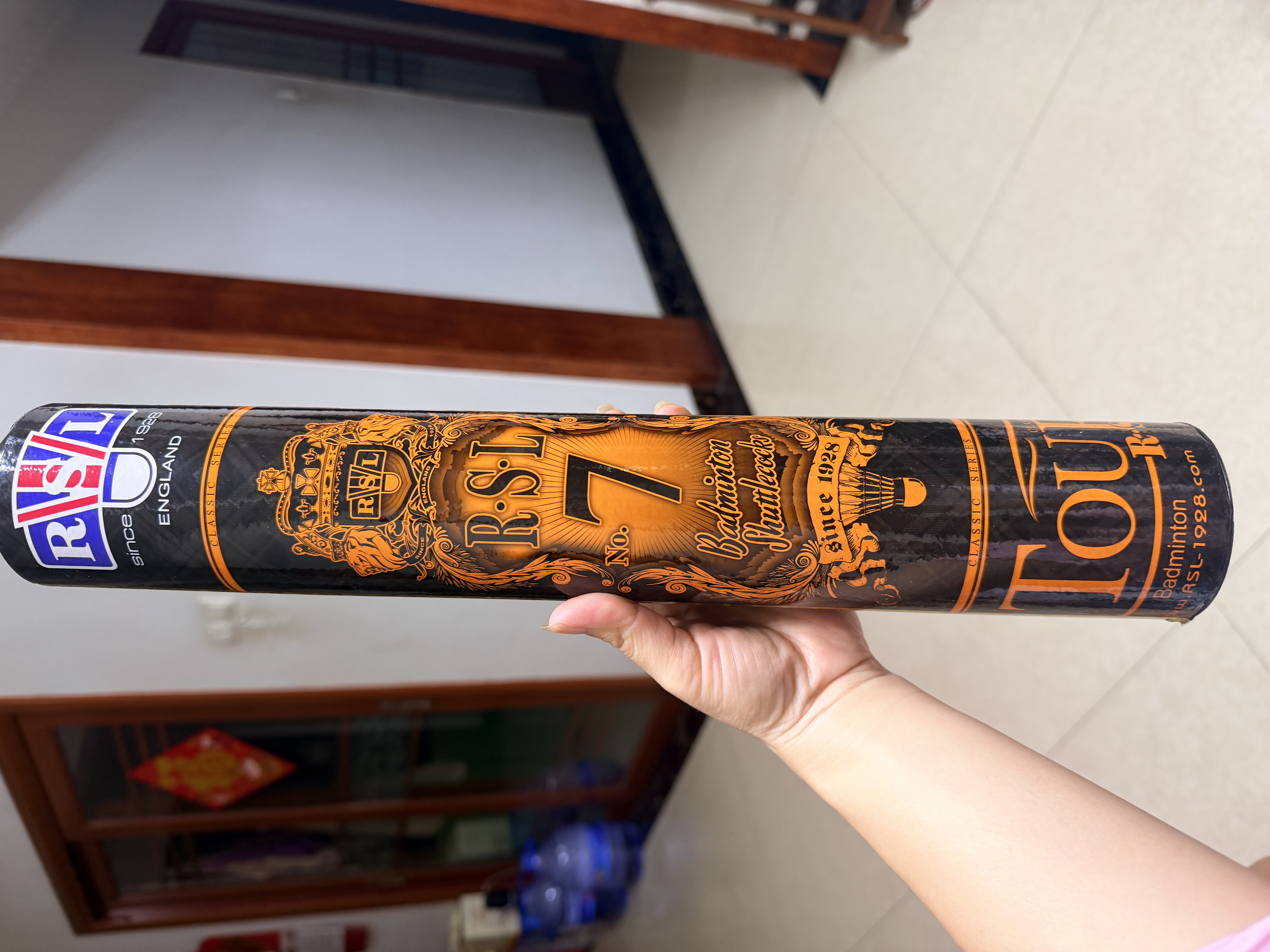 亚狮龙(RSL)羽毛球训练比赛训练用球稳定耐打RSL7号77速鸭毛12只装/桶 实拍图