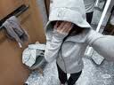 lululemon丨Scuba™ 女士拉链连帽衫*拉绒 杂色核心超浅灰(LW3KAMS) XS /4 实拍图