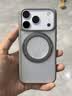 图拉斯支点壳O1S【适配18丨软边轻薄更护机】 适用iphone18promax手机壳苹果18pro防摔17pro透明磁吸磨砂 【钛原色】 iPhone18Pro丨兼容17Pro 实拍图
