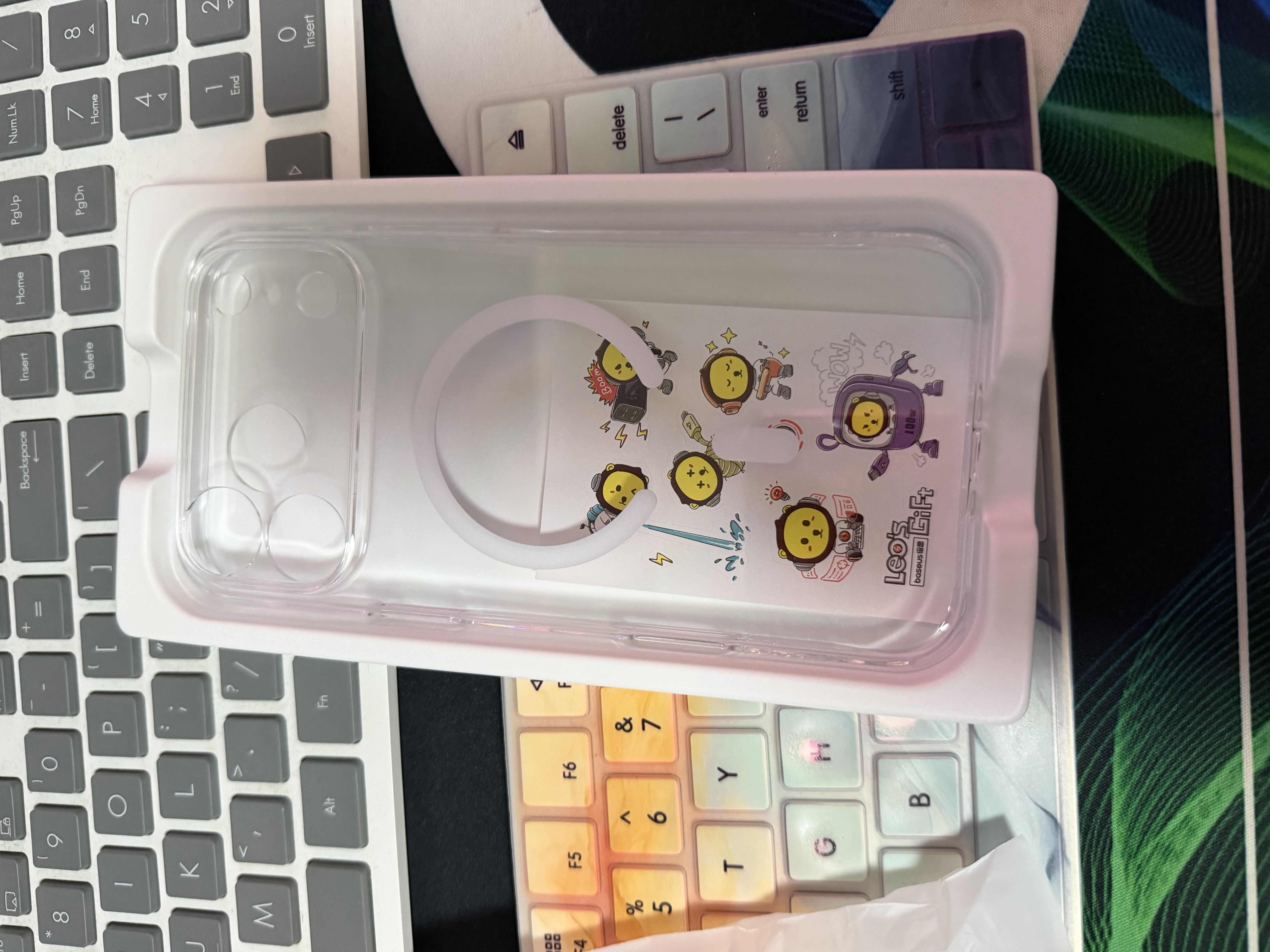 倍思【冰透磁吸|散热快】适用iphone17promax手机壳苹果17promax保护套全包磁吸透明防摔 实拍图