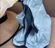 牧萌儿童雨鞋套男女童防水脚套防滑耐磨水鞋学生卡通雨靴 太空人 3XL 实拍图