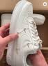 耐克NIKE女空军一号AF1 运动鞋FV3654-111帆白37.5 实拍图