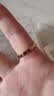 丹尼尔惠灵顿（DanielWellington）[马思纯同款]dw戒指男经典情侣戒指玫瑰金66号DW024生日礼物 实拍图