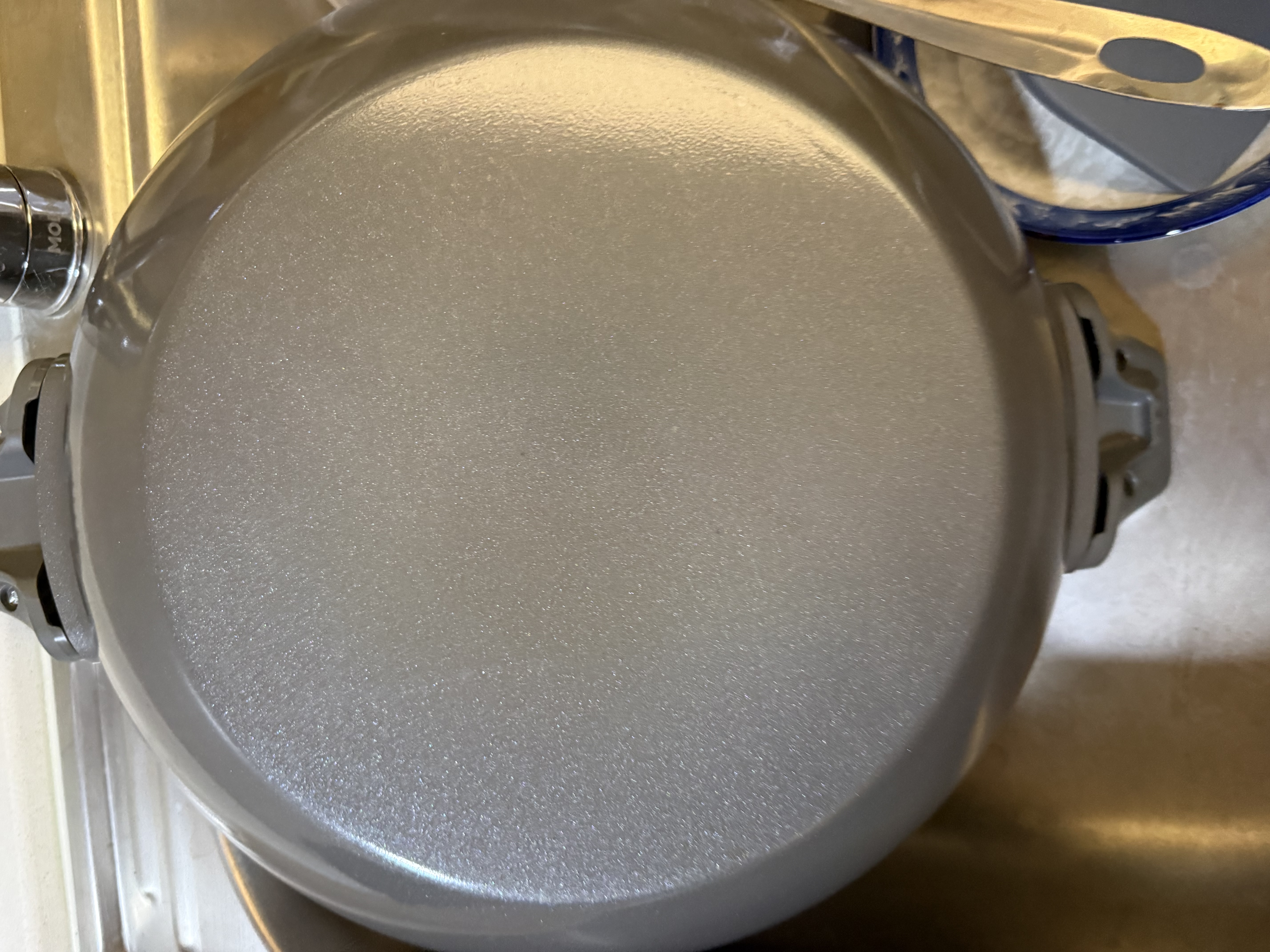 美的（Midea）0氟钛陶电炒锅 电蒸锅 分体式电煮锅蒸煮炒多功能一体5.5L炒菜专用锅电火锅 煎锅 HCG3218S配蒸笼 实拍图