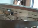 上林春天岩板餐桌 中古风可伸缩实木餐桌客厅家用小户型饭桌餐桌椅子全套 胡桃色桌/哑光纯白岩板/灵芝椅 1.2m 一桌六椅【升级四轨】 实拍图