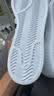 adidas「冰淇淋T头鞋」VS JOG 2.0薄底运动鞋男女阿迪达斯轻运动 亮白/金属银/浅灰   37 实拍图