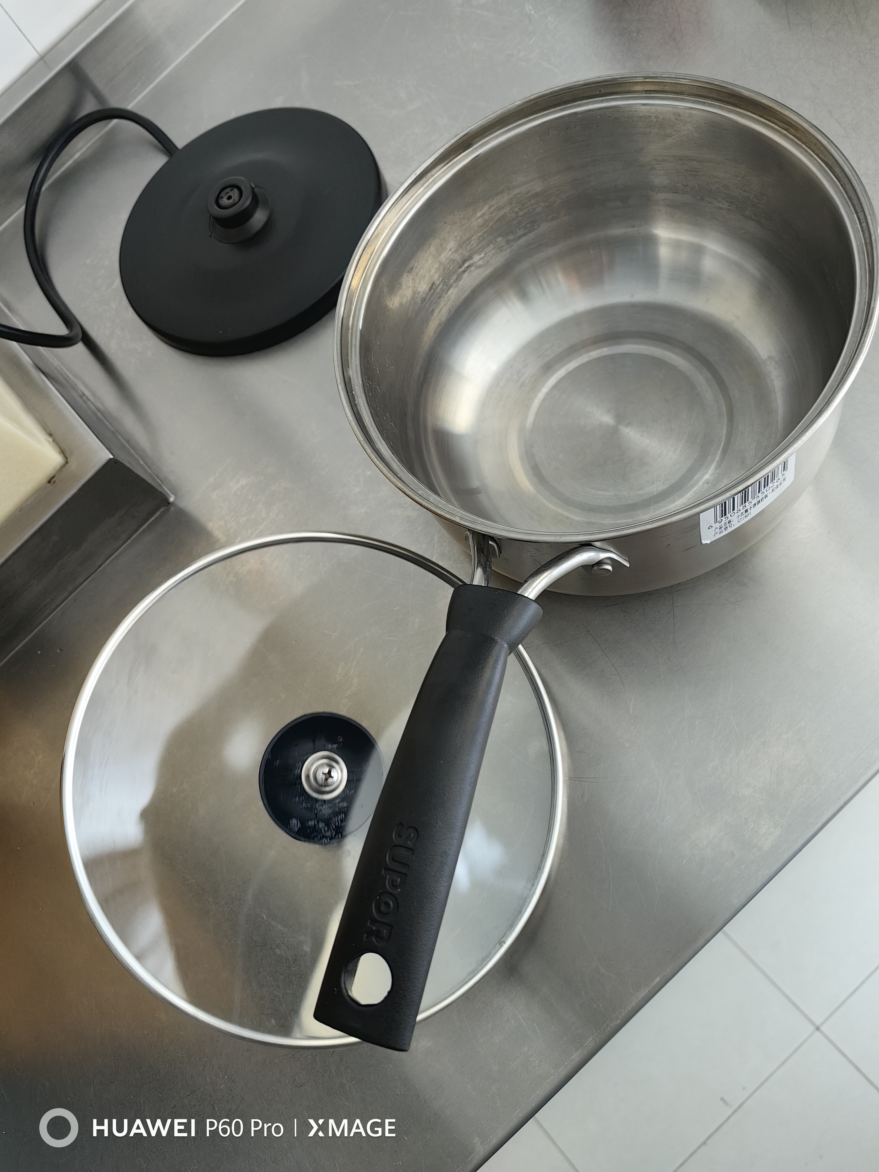 苏泊尔（SUPOR）304不锈钢无涂层磁炉家用小奶锅煮泡面热奶婴儿辅食锅18cm ST18H1 实拍图