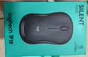 罗技（Logitech）M220 轻音鼠标 无线鼠标 办公鼠标 对称鼠标 带无线微型接收器 灰黑色 实拍图
