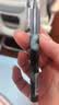 百乐（PILOT）P500针管中性笔直液式签字笔考试财务水笔走珠笔0.5mm 黑色 12支装 BL-P50 实拍图
