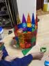 弥鹿（MiDeer）儿童玩具钻面彩窗磁力片积木拼插磁铁玩具60片儿童礼物 实拍图