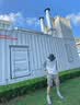 H8老爹鞋男2026新款春季奢椰子鞋700情侣男女莆田增高运动休闲鞋 700火山灰（BT版本） 42 实拍图